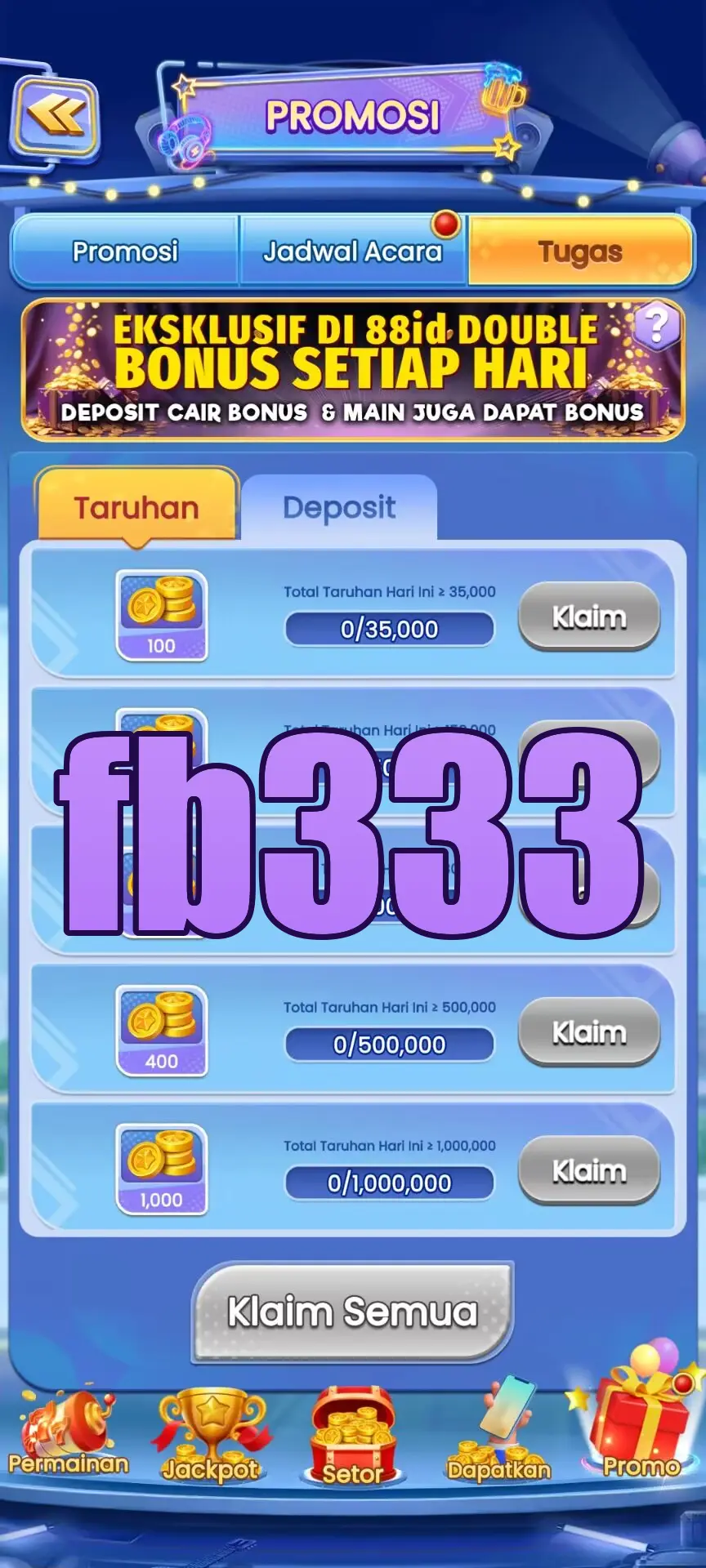 fb333 Masuk